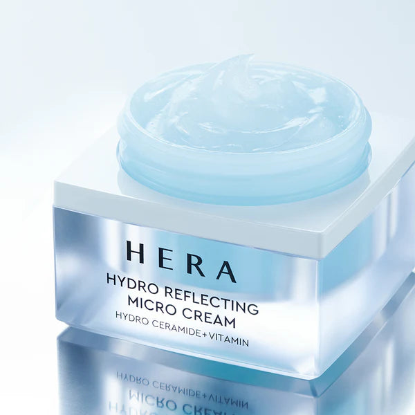 【HERA】 ハイドロ リフレクティング フルイド クリーム｜水分補給＆透明感アップ・軽やかなテクスチャー・うるツヤ肌へ