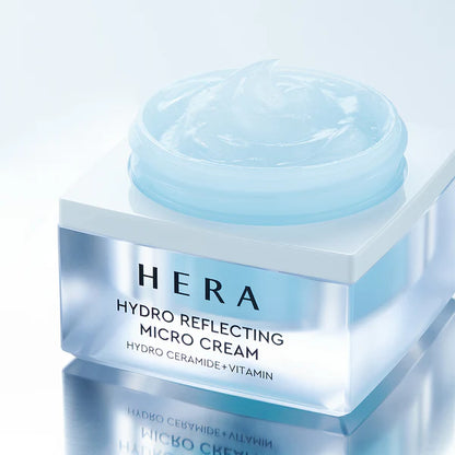 【HERA】 ハイドロ リフレクティング フルイド クリーム｜水分補給＆透明感アップ・軽やかなテクスチャー・うるツヤ肌へ