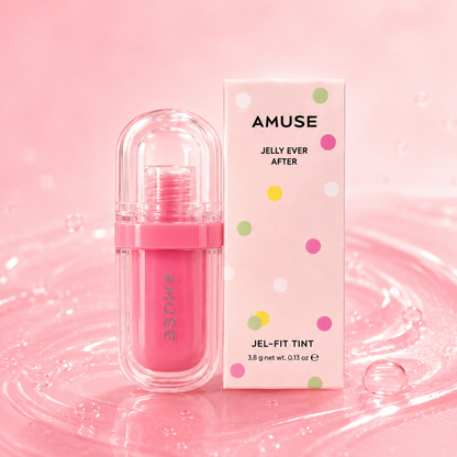 【AMUSE】ジェリーエバーアフター ジェルフィットティント｜高発色・長時間キープ・ヴィーガン 全6色