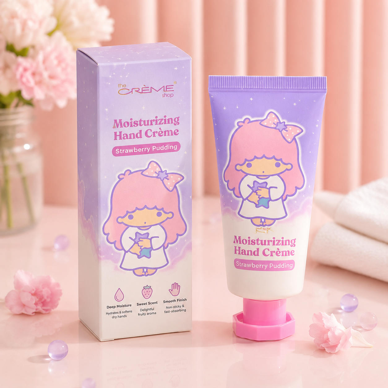 【The Crème Shop × Hello Kitty】モイスチャライジングハンドクリーム｜しっとり保湿・可愛いデザイン 全4種類