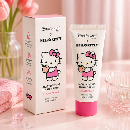 【The Crème Shop × Hello Kitty】モイスチャライジングハンドクリーム｜しっとり保湿・可愛いデザイン 全4種類