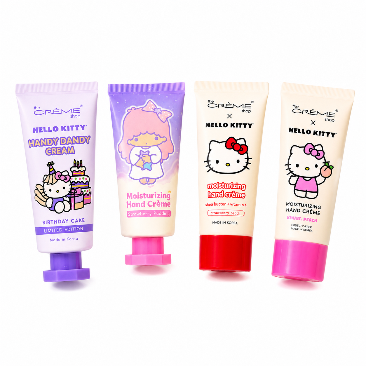 【The Crème Shop × Hello Kitty】モイスチャライジングハンドクリーム｜しっとり保湿・可愛いデザイン 全4種類