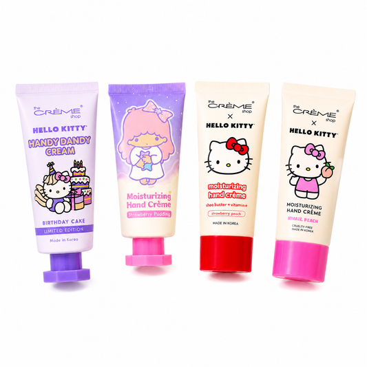 【The Crème Shop × Hello Kitty】モイスチャライジングハンドクリーム｜しっとり保湿・可愛いデザイン 全4種類