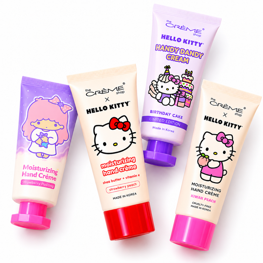 【The Crème Shop × Hello Kitty】モイスチャライジングハンドクリーム｜しっとり保湿・可愛いデザイン 全4種類