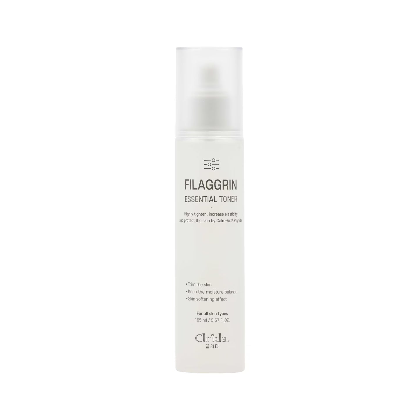 【Clrida】フィラグリン エッセンシャルトナー｜敏感肌・乾燥肌向け・高保湿スキンケア 165ml
